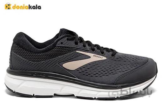 کفش و کتونی پیاده روی مردانه بروکس رانینگ BROOKS DYAD 10 running 1102861D082 ا Mens walking shoes and ketones BROOKS DYAD 10 running 1102861D082
