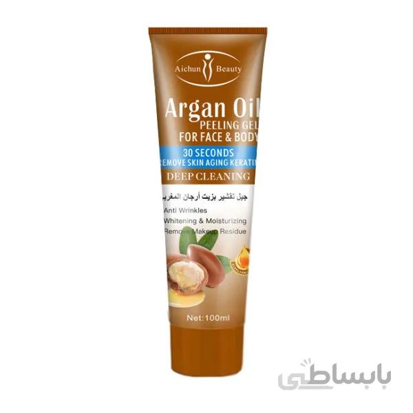 ژل لایه بردار روغن آرگان آیچون بیوتی AICHUN BEAUTY