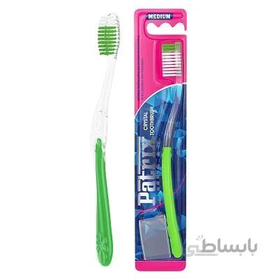 مسواک متوسط کریستال کد 434 پاتریکس ا PATRIX Adult Toothbrush