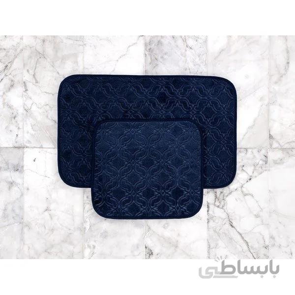 پادری حمام 2 عددی مدل Prunella Indigo مادام کوکو