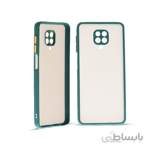 کاور مدل هیبریدی پشت مات مناسب برای گوشی موبایل شیائومی Note 9pro