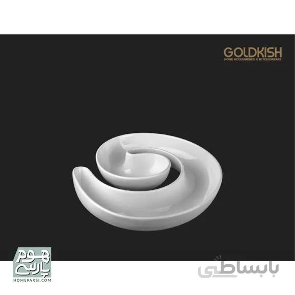 اردو خوری حلزونی گلدکیشبرند گلدکیش