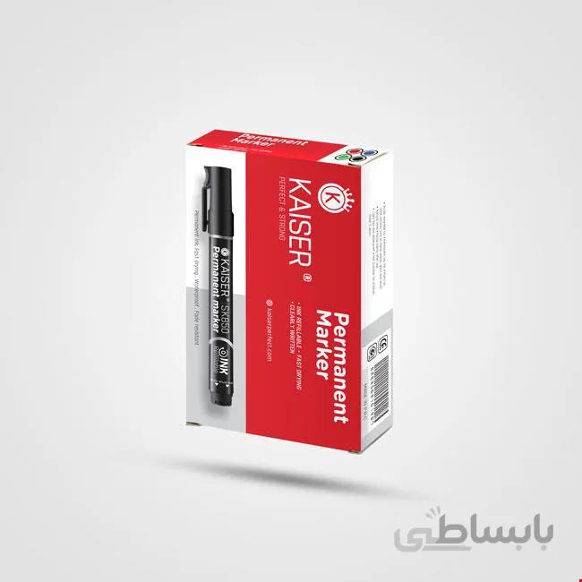 ماژیک پرمنت کایزر کد SK850 بسته 12 عددی