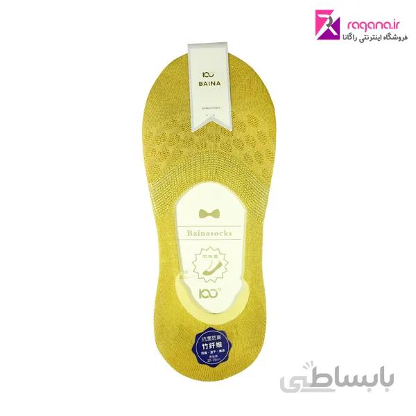 جوراب زنانه کالج طرح نقطه کد RG-CK 106