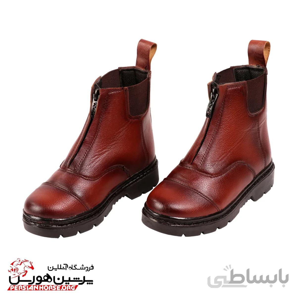 نیم بوت بچه گانه جلو زیپ پیتکو