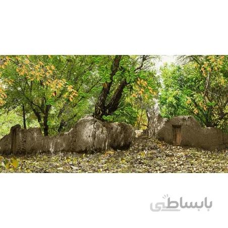 نخ و نقشه تابلو فرش طبیعت کد 50