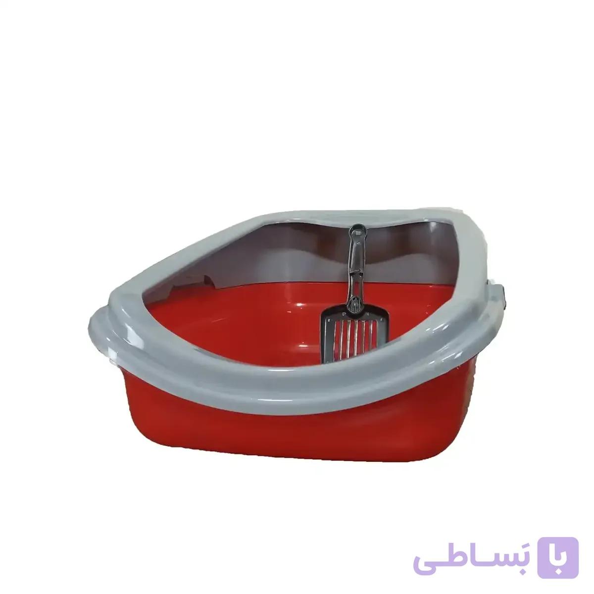 ظرف خاک لبه دار ھمراه با بیلچه