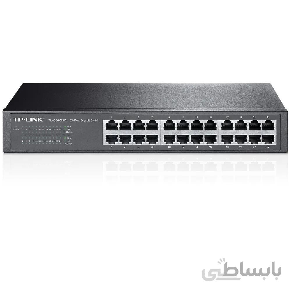 سوئیچ تی پی لینک TL-SG1024D ا Switch TP-Link Desktop/Rackmount TL-SG1024D