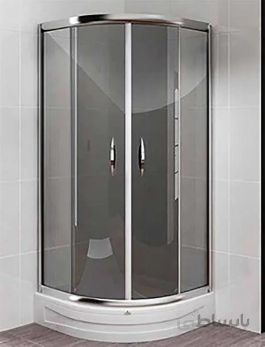 دور دوشی - پارتیشن دوش شاینی وارداتی ترکیه مدل T-NSC013 ا ابعاد:125x88x215 سانتی متر