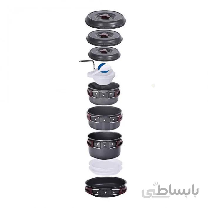 ست پخت و پز 17 پارچه کینگ کمپ مدل KP3912