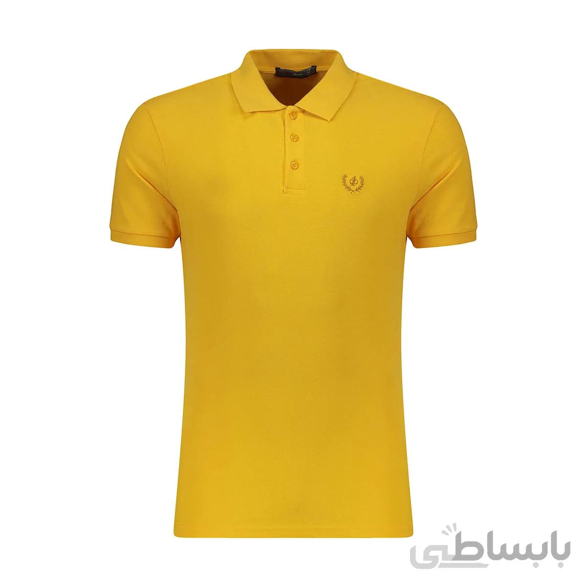 تیشرت سه دگمه مردانه آستین کوتاه