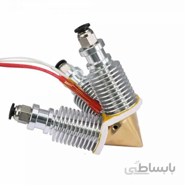 اکسترودر سه رنگ E3D V6 الماسی / E3D V6 MULTI COLOR-Diamond Extruder