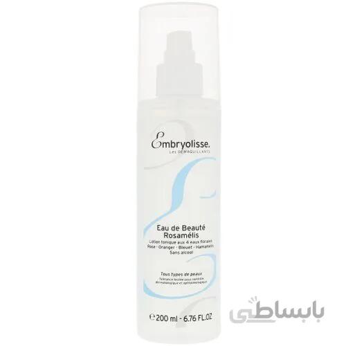 اسپری تونر و آبرسان قوی آمبریولیس Embryolisse مدل رزاملیس Rosamelis حجم ۲۰۰ میل | شادابی و زیبایی پوست ا Embryolisse Eau de Beaute Rosamelis Tonic lotion (Rosamélis Beauty Water) 200ml