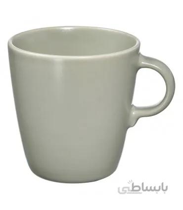 ماگ ایکیا مدل FARGKLAR رنگ سبز مات