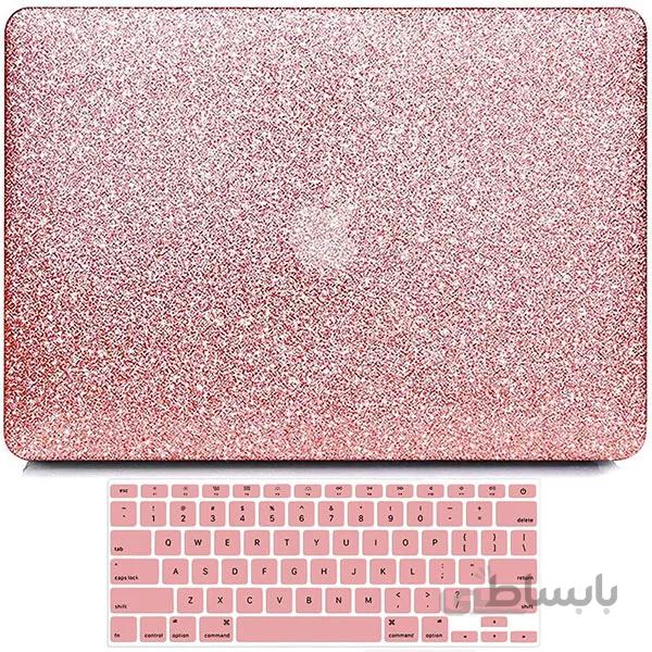 پک محافظ macbook رز گلد