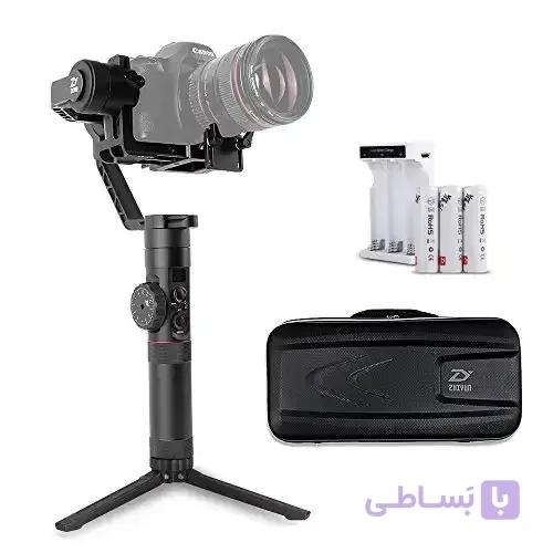 Zhiyun Crane 2 | Gimbal دستی سه بعدی برای دوربین های DSLR و Mirrorless با Focus Focus، آلومینیوم سیلیکون CNC، 7lbs Payload، w / 360 ° Motors Brushless، گارانتی 1 ساله
