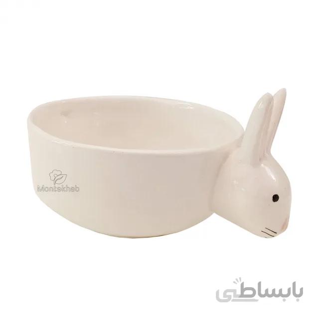 گلدان سرامیکی طرح خرگوش