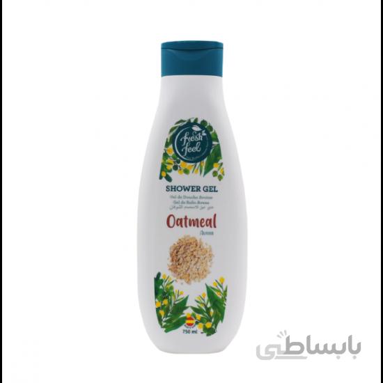 شامپو بدن Fresh Feel اسپانیا حاوی عصاره جو حجم 750 میل
