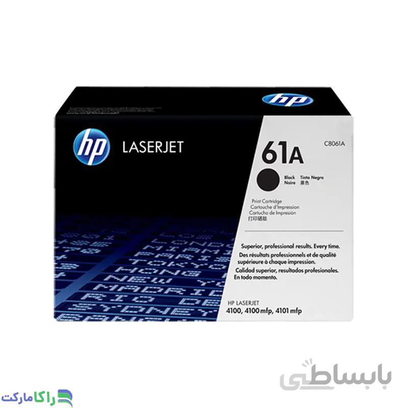 کارتریج تونر مشکی اچ پی HP 61A