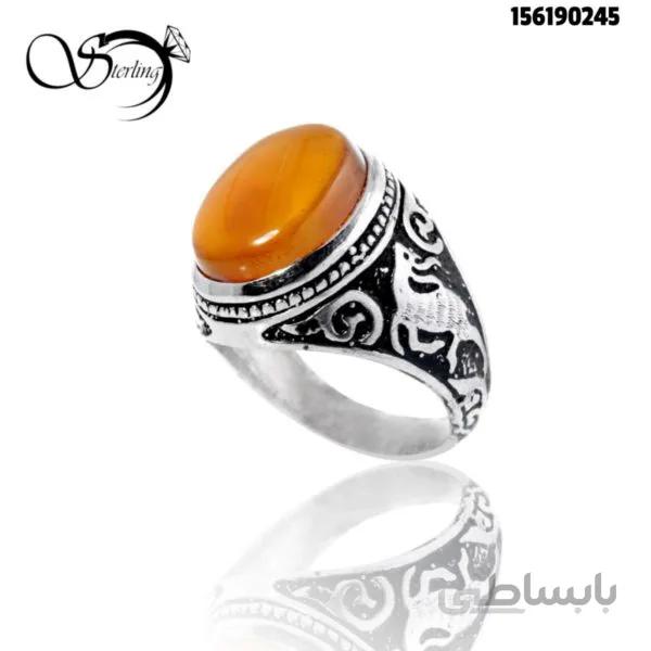 انگشتر 925 نقره مردانه کد:۱۸۵۶