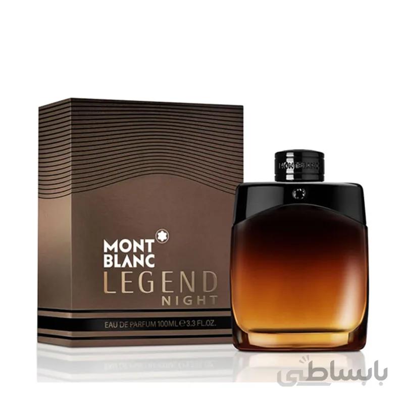 تستر ادکلن مونت بلنک لجند نایت Mont Blanc Legend Night ا Montblanc Legend Night Tester Eau De Parfum For Men 100ml