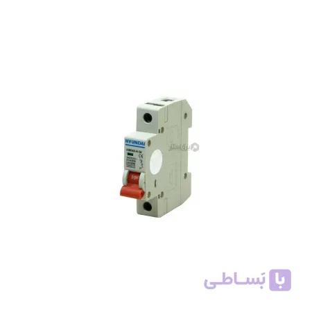 فیوز مینیاتوری تک فاز 6 آمپر هیوندای مدل C6