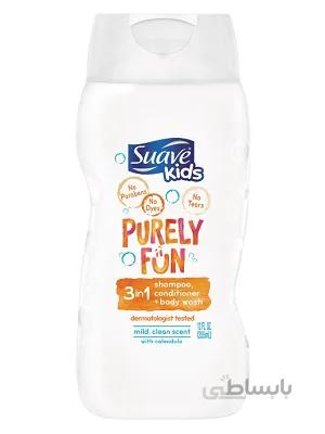 شامپو بچه سواو کیدز Soave Kids مدل Purely Fun