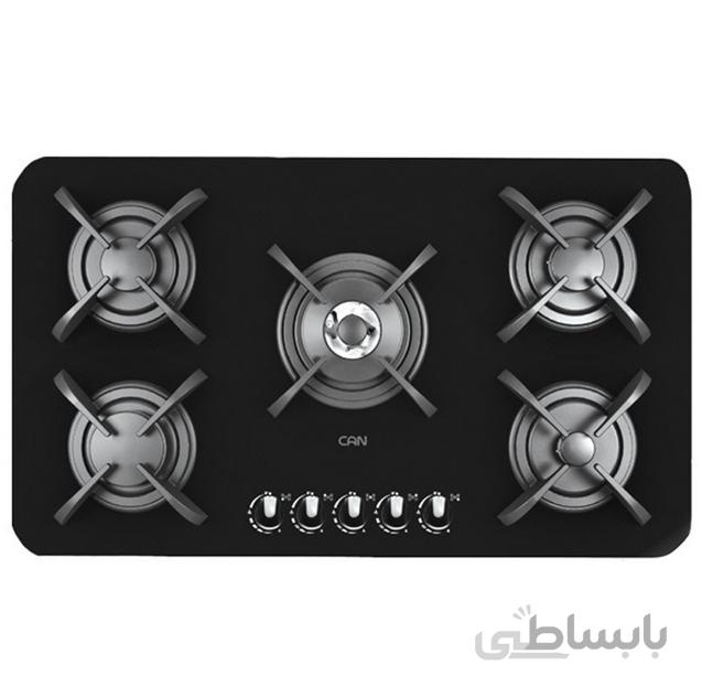 اجاق گاز صفحه‌ای کن مدل پاردریک مشکی