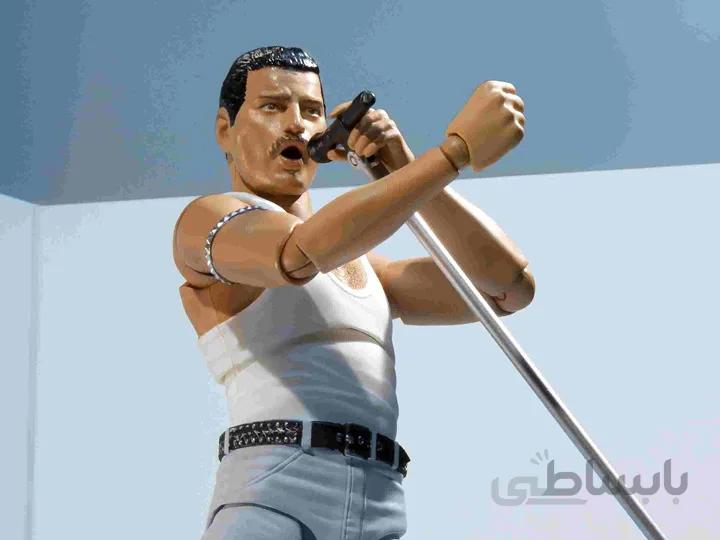 اکشن فیگور فردی مرکوری برند باندای Freddie Mercury