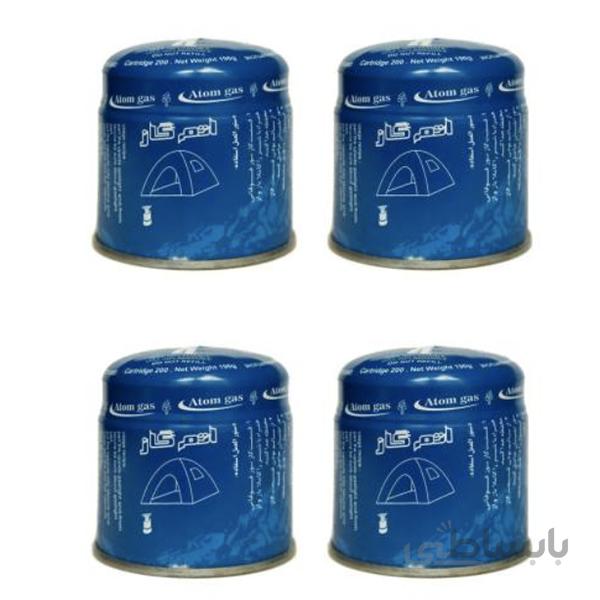 بسته 4 عددی کپسول گاز 190 گرمی اتم گاز
