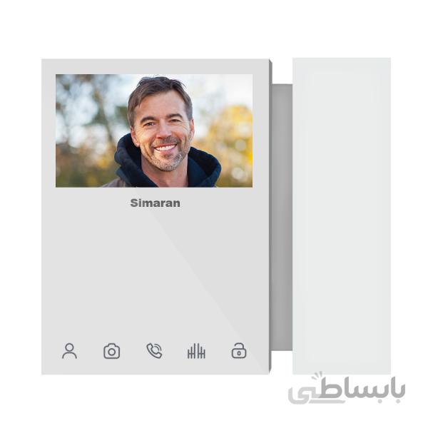 مانیتور ۴.۳ اینچ کلید لمسی با حافظه سیماران مدل HS-43TKM100I2