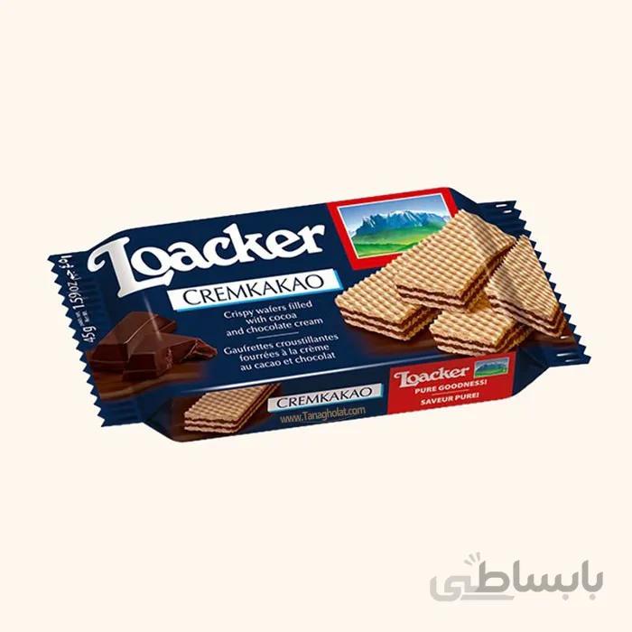 ویفر کرم کاکائو لواکر
