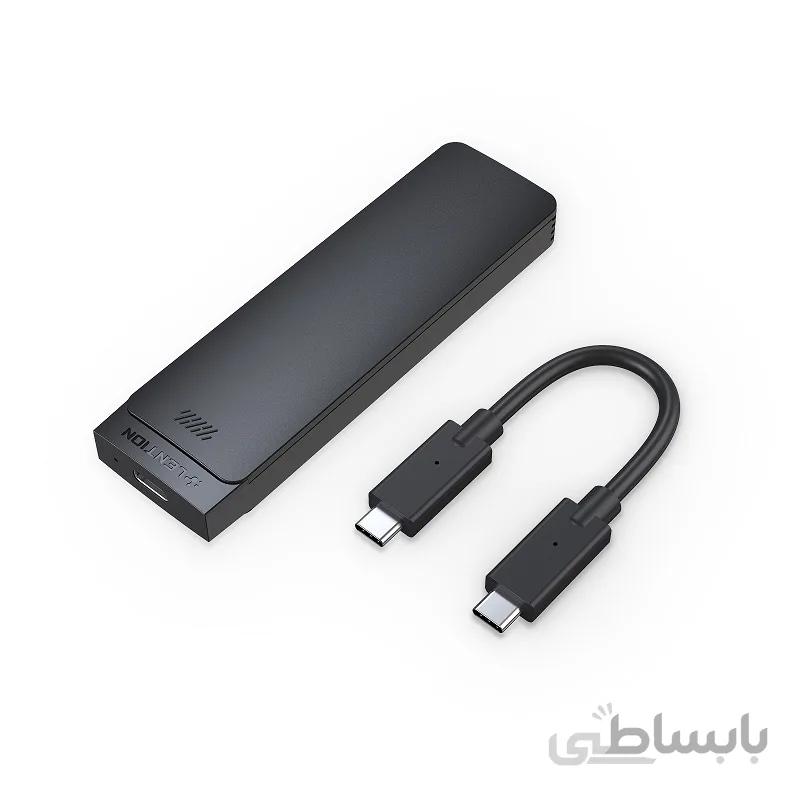 مبدل LENTION USB-A/USB-C to NVMe M.2 SSD مدل C9B