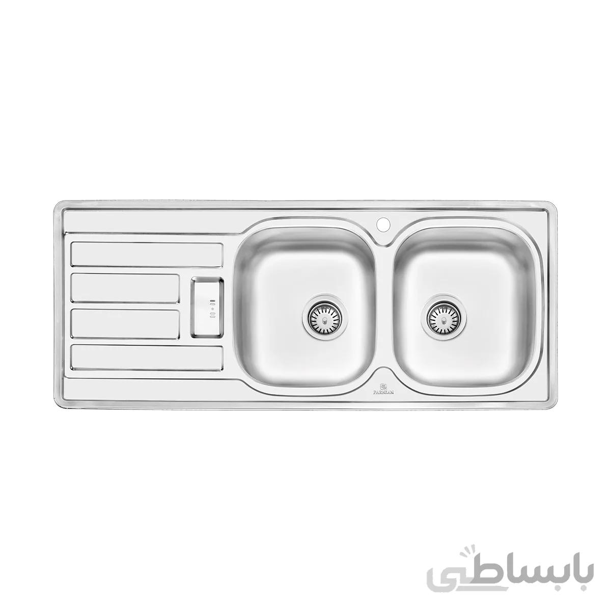 سینک توکار پرنیان استیل مدل PS 2201