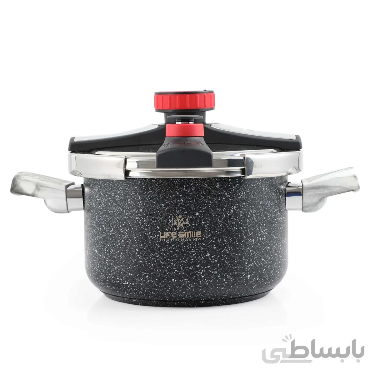 زودپز لایف اسمایل مدل ZDS 8M با ظرفیت 8 لیتر ا LIFE SMILE ZDS 8M PRESSURE COOKER