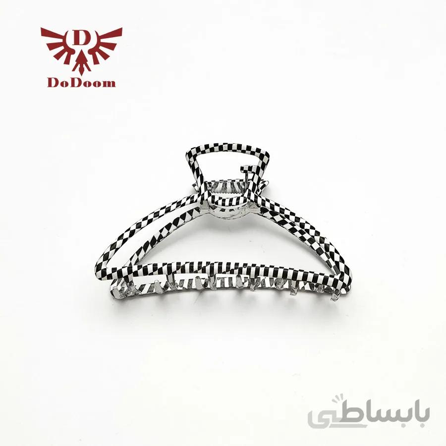 کلیپس فلزی نیم دایره شطرنجی بزرگ C 149