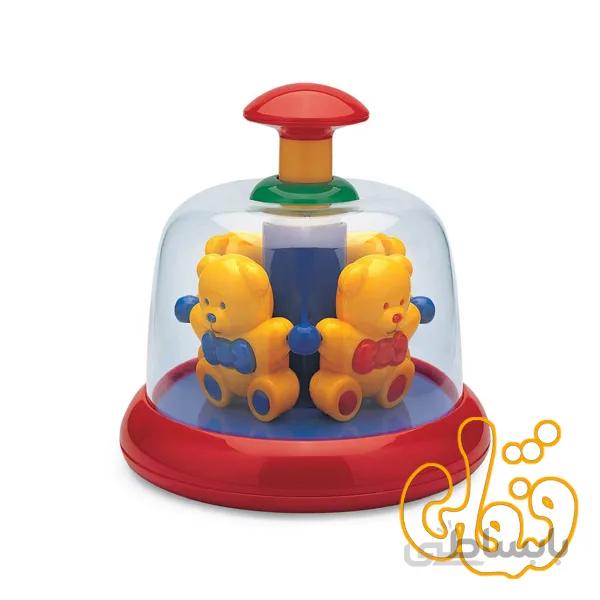 گردونه چرخ و فلک فشاری خرس Baby Carousel 89130