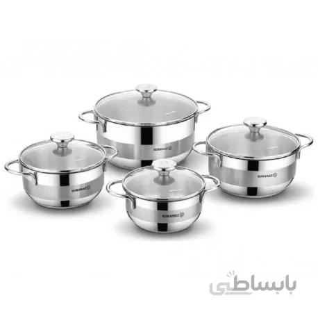 سرویس پخت و پز 8 پارچه کرکماز مدل اریا کد 1889