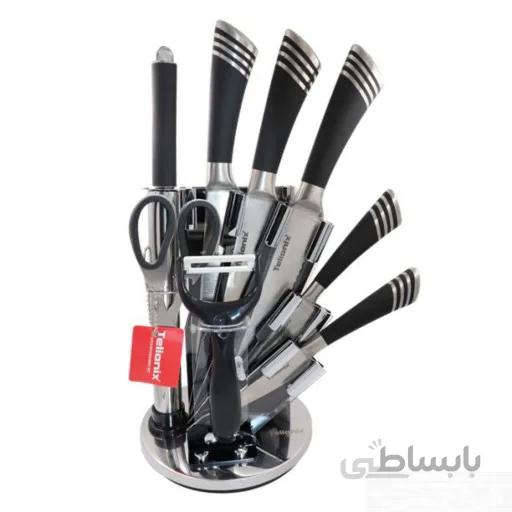 سرویس 9 پارچه چاقو تلیونیکس telionix
