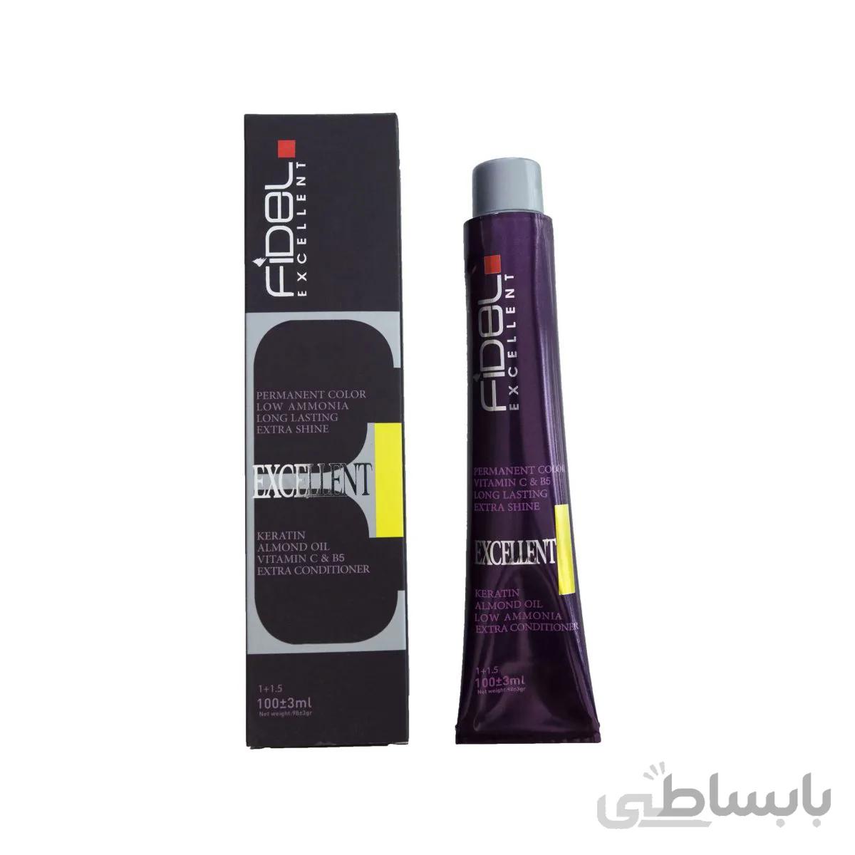 رنگ مو فیدل سری طبیعی شماره 7.0 حجم 100 میلی لیتر
