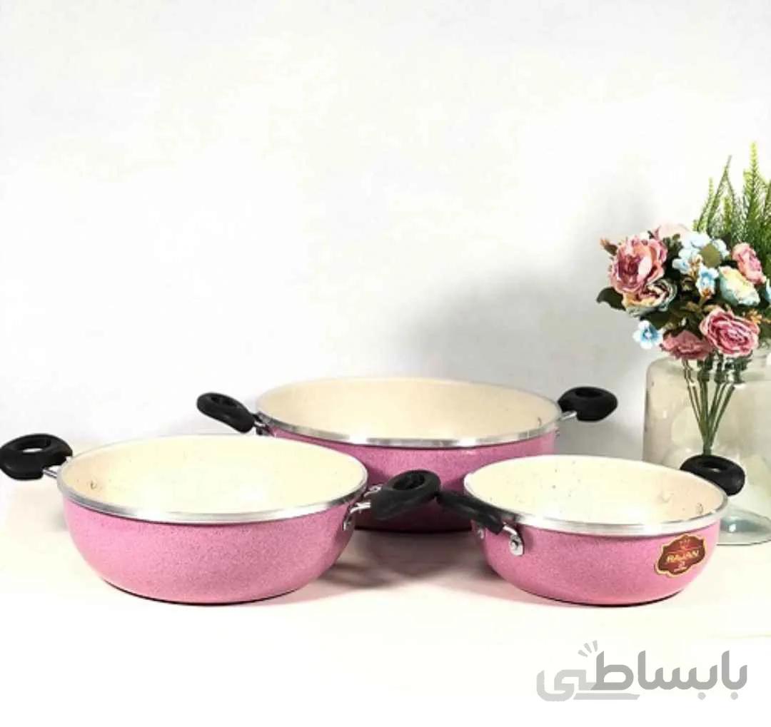 سه تابه گرانیتی و چدن راژان