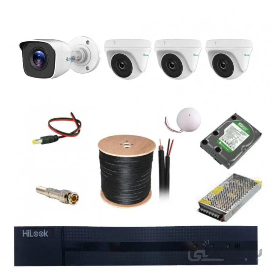 پکیج 4 دوربین هایلوک مدل 3DP1B