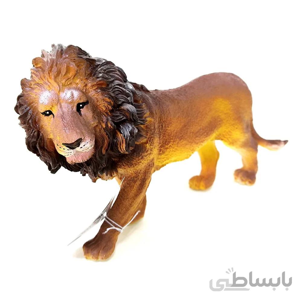 فیگور شیر اسباب بازی پلاستیکی توپر ANIMAL WORLD