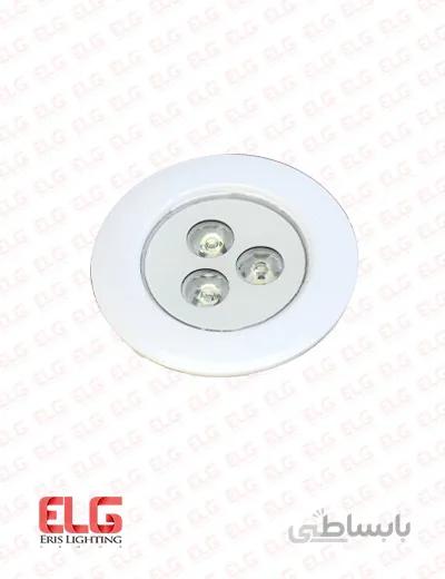چراغ استخری توکار 3 وات IP68 ضد کلر