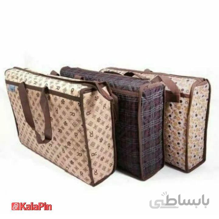 زیر انداز مسافرتی پارچه ای کیف دار
