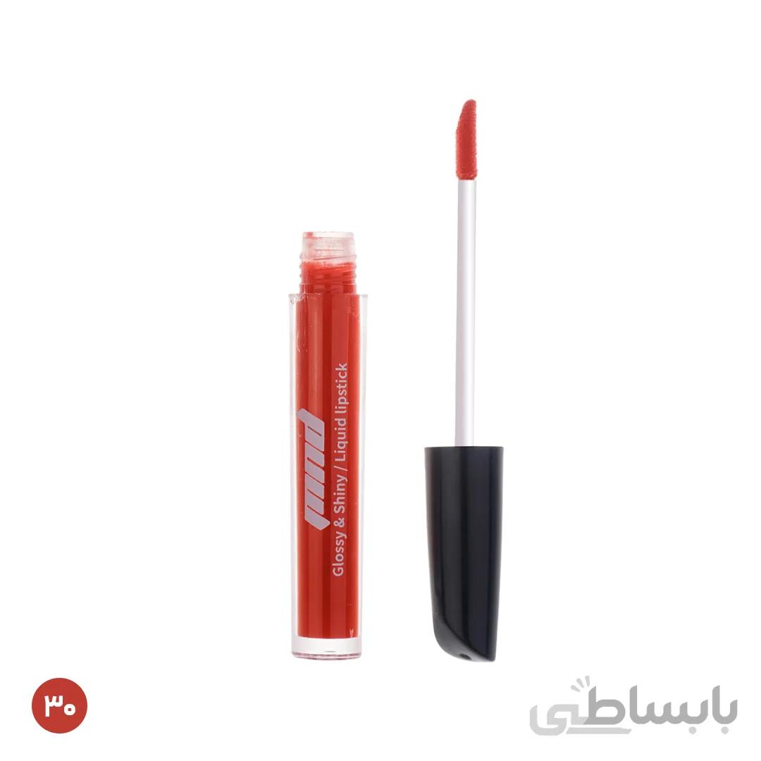 رژلب مایع براق ۲۴ساعته شماره ۳۰_۵میل