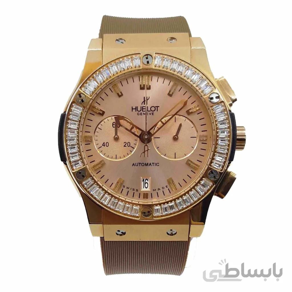 ساعت مچی زنانه هابلوت مدل HUBLOT CLASSIC Diamonds