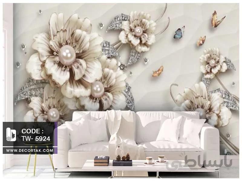 پوستر دیواری پشت تلویزیون کد TW-5924