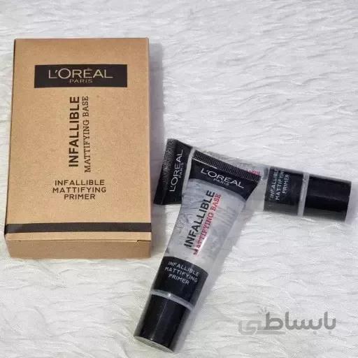 پرایمر مات کننده پوست لورآل مدل Infallible حجم ۳۵ میلی لیتر ا SUPER STAY Foundation