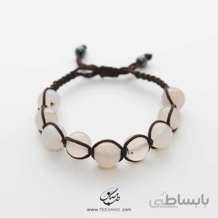 دستبند سنگ عقیق، حدید BT-241